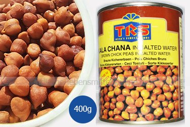 Kichererbsen, Chickpeas, Chole Channa, Salted Kala Chana, TRS, 400g