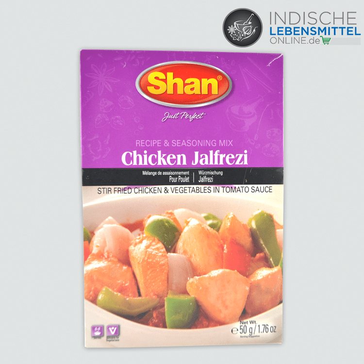 Chicken Jalfrezi, Masala, Gewürzmischung, Shan, 50g