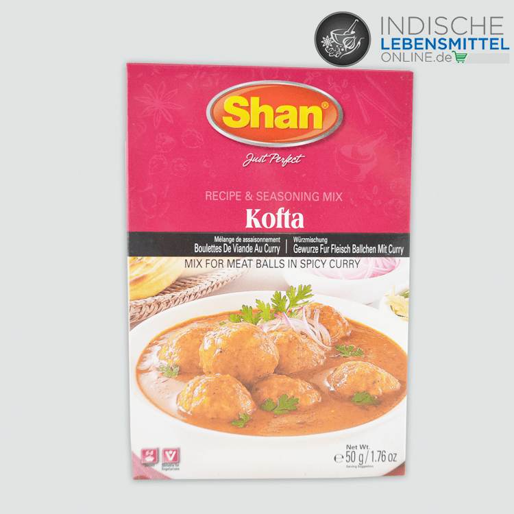 Kofta curry, Masala, Gewürzmischung, Shan, 50g