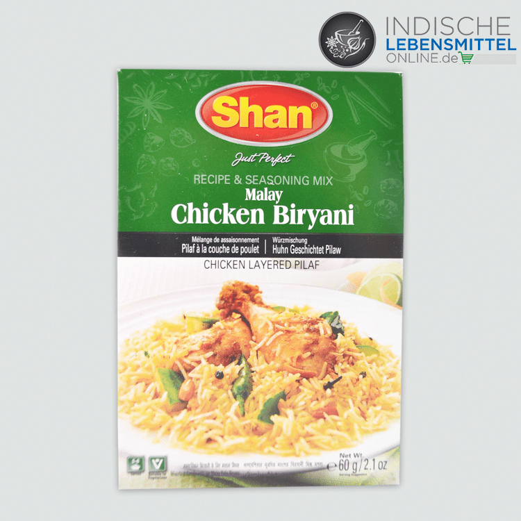 Malay Chicken Biryani, Masala, Gewürzmischung, Shan, 50g